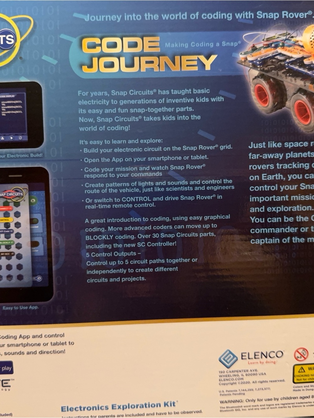 Snap Circuits Code Journey Snap Rover - Kids Coding Toy - Picture 2 of 7
